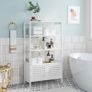 Bathroom cabinet with 3 open compartments Image 2
