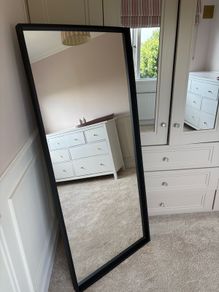 IKEA Nissedal Mirror - Black