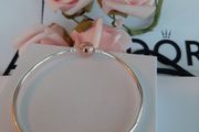 New genuine pandora moments bangle with gold clasp