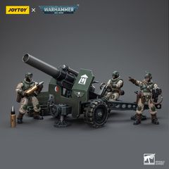 Astra Militarum Ordnance Team with Bombast Field Gun 1/18