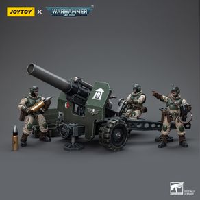 Astra Militarum Ordnance Team with Bombast Field Gun 1/18