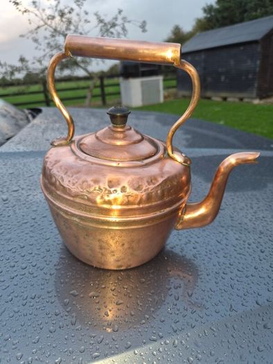 old copper kettle