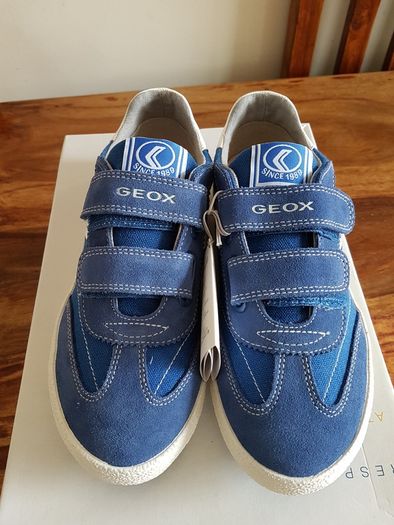 Geox Boys Jr Kiwi Boy A Low-Top J42A7A1022C4005 Avio 2.5 UK, 35 EU