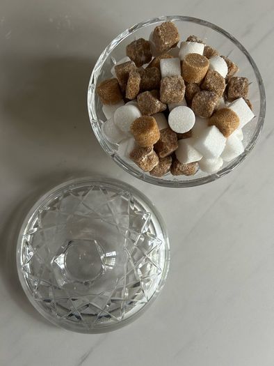 Vintage Cavan crystal Candy dish w lid