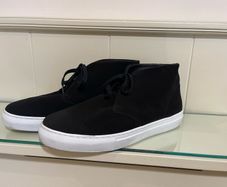 COS. UK -8, EU-42 Suede High-Top Sneakers  HUGO BOSS Lacoste Tommy Hilfiger trainers boots Ecco The North Face