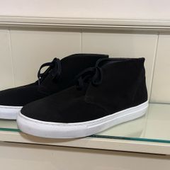 COS. UK -8, EU-42 Suede High-Top Sneakers  HUGO BOSS Lacoste Tommy Hilfiger trainers boots Ecco The North Face