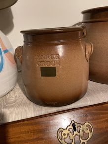 Kiltrea Pottery snack crock