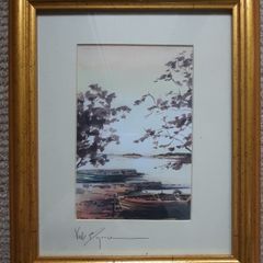 Val Byrne Framed Watercolour Print