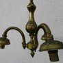 Vintage Solid Bronze Colonial Williamsburg Style Chandeliers, set of 2 Image 2