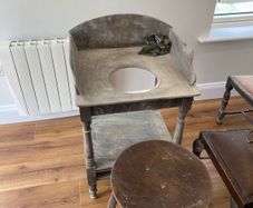 Antique chairs and stools