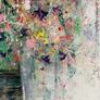 Large Original Floral Painting Irish abstract art Image 5