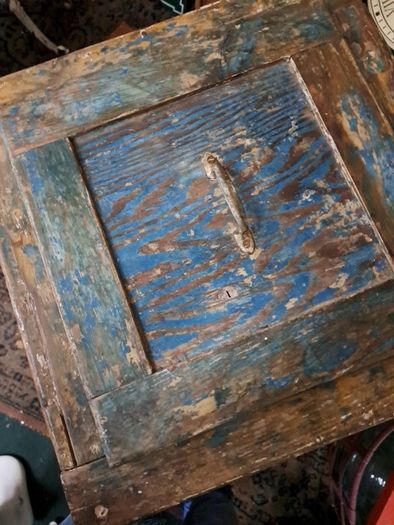 Vintage Wooden Fridge