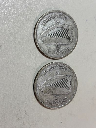 Two Irish florin 1928 & 1930