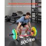 Trap Bar Hex Bar, 50mm Hex Barbell, 240 kg Capacity Shrug Bars, Weightlifting and Strength Training Equipment, Home Gym for Squats, Deadlifts, Shoulder Image 3