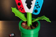 Piranha Plant JoyCon Grip | Cartridge Holder