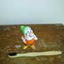 Vintage Disney doc toothbrush holder ceramic 1930s Image 2