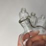 193 - Set of 7 Vintage Clear Glass Collectible Decorative Bottles Image 9