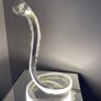 Modern Wave-Shaped LED Table Lamp Image 2