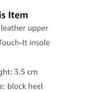 Tamaris Leather Black Sandals - EU size 37 - New Image 5