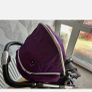 Purple silver cross  pram Image 2