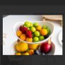 3- Tier fruit bowl stand made by bamboo and Ceramic. Full details click on link https://amzn.eu/d/4xTKUy4 Image 5