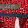 Bnwt red vneck long tiered dress size 12 long sleeves Image 6