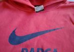 Barcelona fc Nike hoodie size large boys