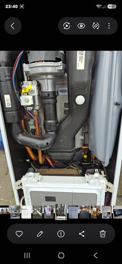 Glow worm combi
