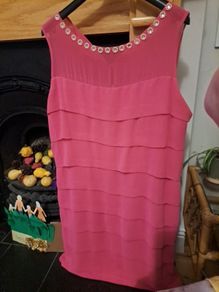 pink kate cooper dress