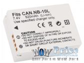 NB-10L Battery for Canon