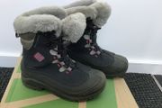 Girls Columbia winter snow boots, size 3 (35)