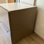 2-Drawer Storage Unit Cream/Beige Image 5