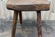 Primitive hedge stool c1800