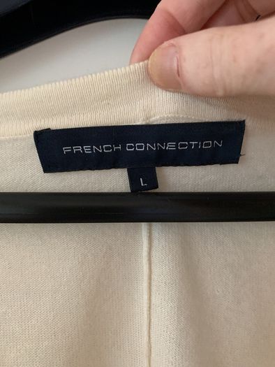 cream cardigan French Connection