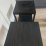 2x Black Side Tables / Bedside Lockers Image 9
