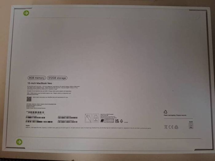 Macbook Neo 512GB Pink Colour