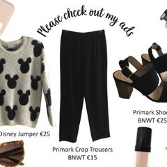 BNWT Ladies Disney Jumper, Trousers and Shoes