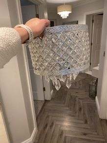 Crystal lampshade