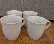 Set of 4 Mugs - White
