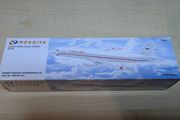 ROSSIYA 1:200 scale model airplane, Airbus A320 aircraft, NEW