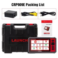 LAUNCH X431 CRP909x OBD2 Car Full System Diagnostic Tool obd Code Reader Scanner with 26 Reset Service Update Online