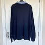 NEW Mens Navy 2 in 1 Knit Jumper 3XL Image 3