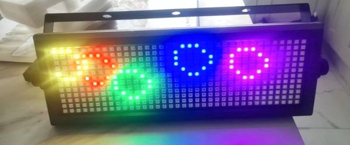 LED panel effects stage light