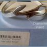 Newbridge Silverware Lotus Diamante Inset Bangle in Original Box Image 2