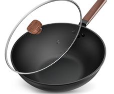 33cm carbon steel non-stick wok (originally 50 EUR)