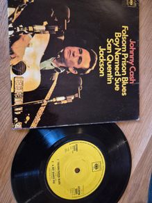 Johnny Cash - Folsom Prison Blues E.P Irish pressing
