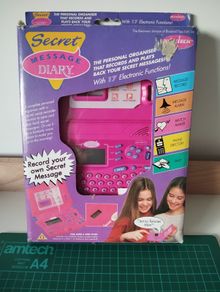90s Secret Message Diary