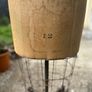 Vintage Wolf Model Dress Form Original Cast Iron Stand Image 3