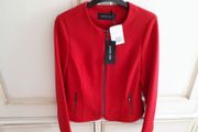 Barbara Lebek - Jacket - Deep Red - Fits UK 8 - BNWT RRP 140