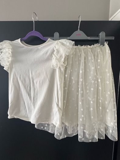 Girls skirt and top set co ord